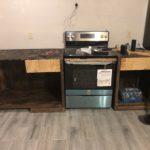 Stove wall cabinets