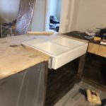 Sink and breakfast nook